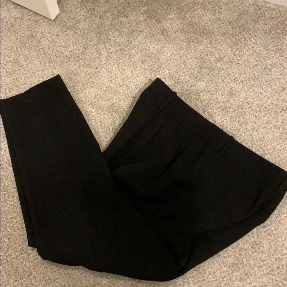 J crew work pants black